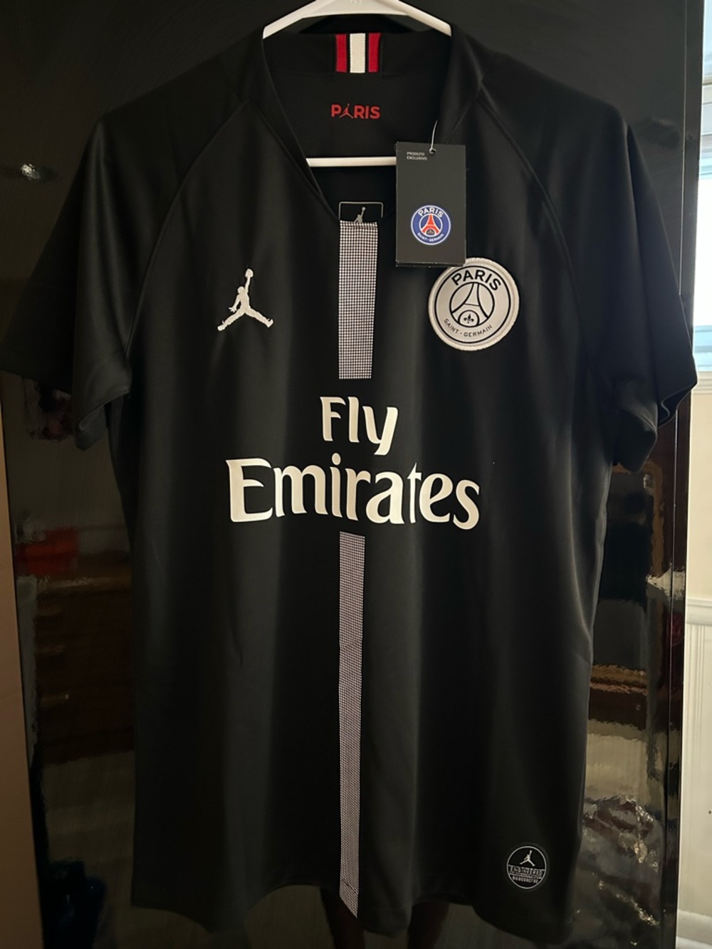 Neymar JR black Jordan edition jersey 2018/2019 jersey